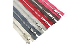 Factory Direct Sales High-quality Metal Zippers Customize Durable Zippers for Garments and Bags