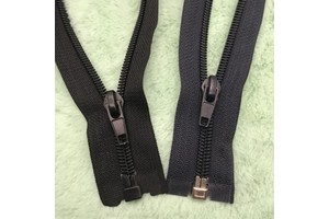 High Quality 5# Nylon OPEN-END ZIPPER Factory Direct Sales Smooth Seamless Zippers with No Sticking or Jamming