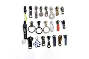 Wholesale Custom Embossed 3D Logo Zipper Sliders New Design Clothing Metal Sliders Manufacturer in China