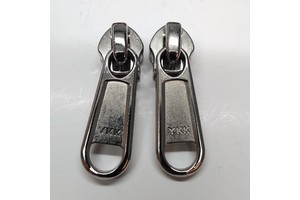 For YKK No. 10 Rectangle Genuine Metal Zipper Pull Durable Nylon Zipper for Durable for YKK Zipper Pull Webbing Manufacturer