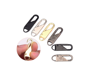 Zipper Sliders Puller Instant Zipper Repair Kit Replacement Broken Buckle Garment Bag Suitcase Zipper Head DIY Sewing Craft Auto