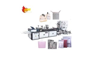 Full Automatic Sider Sealing OPP LDPE Slider Zip Lock Bag Making Machine PE Zipper Plastic Bag Making Machine