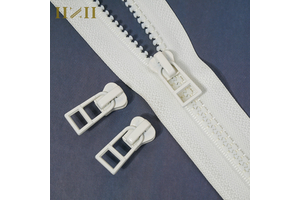 Wholesale 5# Resin Zipper Slider Garment Metal Zipper Puller Zip Slider Automatic Lock
