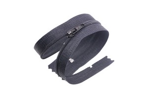 In Stock Wholesale Eco-Friendly Nylon Pants Zipper Strip Plastic Tail Closure Stationery Bag for Clothing Use
