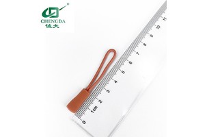 New Design Wholesales Custom Color Zipper Puller 6cm Length Cord Puller Rope