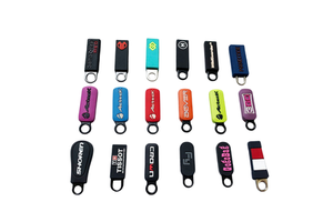 Customized Brand Logo Durable Zipper Puller for Apparel Personalized Design Pull Tab Accessories for Uniforms Pull Cord