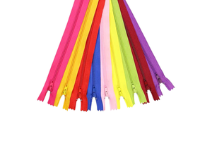 20CM 3# Nylon Open-End Closed Tail Zipper Eco-Friendly Multi-Color for Front Pocket Garments, Shoes Hot Sale Factory Wholesale