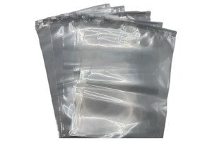 Custom Logo CPE Transparent Frosted Zipper Bags, Biodegradable Waterproof Plastic Slider Zipper Closure Clothing Storage Bags