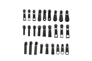 Ready Stock 3# 5# Metal Zipper Pull Logo Bag Zipper Head Puller Garment Metal Zipper Puller Slider