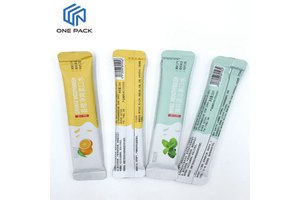 Custom Printed Mouth Washing Rinse Packing Bag Aluminum Foil Plastic Lotion Sachet Packaging Film Roll for Mouthwash Packaging