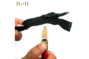 IIZII Factory Direct Fire Suit Zipper High Strength Aramid Material Plastic Fireproof Open-End Type