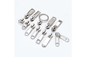 Wholesale Zipper Head Puller Zinc Alloy Customized Pull Zipper Sliders for Bag