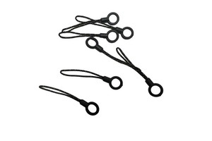 Multifunctional Small Circle Rope Head Mobile Phone Lanyard Accessories DIY Hanging Chain Jewelry Short Hanging Zipper Sliders