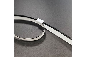 Plastic Two-color Zipper PE Concave-convex Zipper, Self-sealing Bag Edge Pull, Universal Zipper Bone Bar, Supports Custom Colors