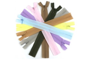 GOF Manufacturers Wholesale 3# Nylon Lace Zipper Dress Throw Pillow Close-end Multi-color Invisible Custom Zipper