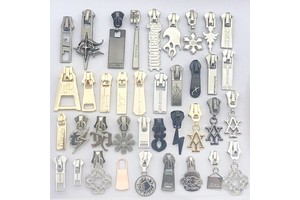 Wholesale OEM Custom Shape Handbag Zipper Pulls Clothes Metal Zipper Puller For 3#5# Zipper