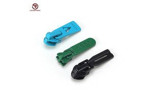 Wholesale Custom Gold Metal Plating Zipper Puller & Sliders Auto Lock Zipper with Custom Size for Zippers