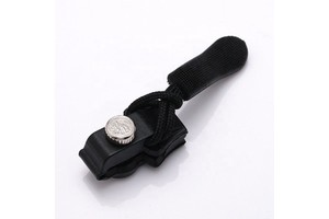 Slider Black Detachable Zipper Slider Puller 5# 8# Plastic Zipper Repair Replace Removable Zipper Fixer for Bag Coat