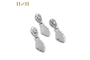 Wholesale Creative Zipper Pull Head Free Design Zip Puller Hardware Accessories for Women Handbags Cloud Model Zipper Sliders