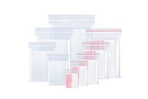 High Quality Custom Printed Transparent Plastic Bag Sealed Storage Solution