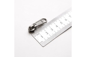 High Quality Sbs Zinc Alloy Lock-Free Zipper Head for Clothing and Luggage Nylon Zipper Factory Wholesale