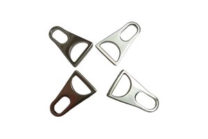 Wholesale Multiple Styles Zipper Pull for Bag Garment 3# 5# 8# Custom Logo Metal Zipper Slider