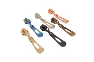 Hot Sale Color #5 Zipper Slider Metal Zipper Puller Custom Free Design Logo
