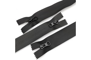 Wholesale Black Waterproof Zipper High Quality Oem Available 5# TPU Close-end Zipper for Garment Bag