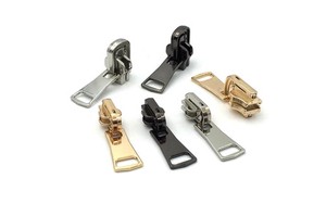 China Factory Supply Good Price Metal Two Sided Zipper Slider