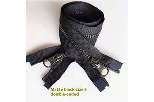 For YKK No. 5# Double-Ended Eco-Friendly Brass Metal Zipper Double-Open Long Zipper for Clothing & Leather Jackets Accessories