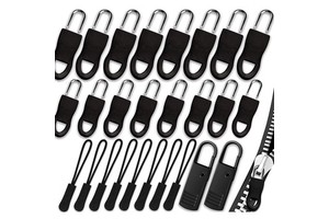Universal Zipper Pull Detachable Zipper Pull Loop Replacement Pull Tabs for Jackets Boots Pants Tents