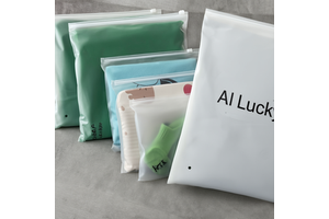 Free Design Custom Printing Biodegradable Slider Zip Lock Matte Eva/pvc Frosted T-shirt Packaging Zipper Plastic Bag For Hoodies