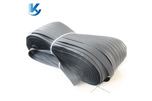 3#5#8#10# Waterproof Roll Zipper TPU Long Chain Waterproof Nylon Zipper Black Water Assistant Zipper For Tent Waterproof Zip