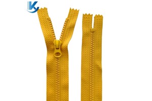 KY Environmentally Friendly Tape Plastic Resin Zipper High Quality Wholesale Customized Puller Fast Delivery Time Zipper