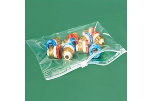 Custom Eco-friendly Lightweight Reclosable Poly Bags with Slider Zip for Supermarket Grocery Promotion Use