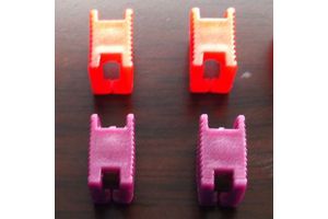 PE PVC Zipper Head Lock-Free Custom Various Colors Easy Open Resealable Durable Plastic Zipper Slider Header