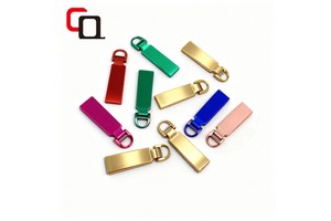 High Quality Custom Metal DIY Sewing Bags and Handbags Accessories Replace Nylon Zippers Slider for Bag Zips Head Pulls