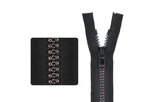 Heavy Duty Good Tape Promotional Sewing Accessories 5# 8# Custom Note Zips Teeth Colorful Resin Zipper for Down Jacket