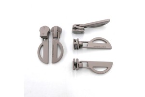 Fashionable Garment Bags Metal Zipper Slider Puller, Zip Pull Zipper Head Puller With Custom Logo