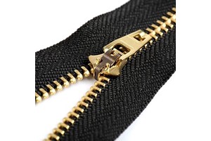 STAR Factory Wholesale Modern Self-Locking #3 Metal Zipper Sliders Special Brass for Jeans Luggage