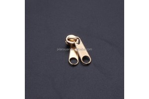 Custom Wholesale Design Logo Metal Zipper Sliders With Zinc Alloy Fashion Plating Silicone Zipper Puller for Bags Shoes Luggage