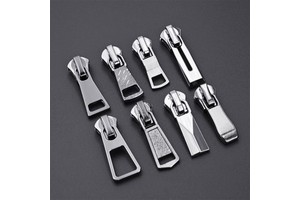 High Quality Backpack #3 #5 #8 4 5 4.5 YG Zinc Alloy Zip Pulls Zipper Sliders Head Metal Custom Stainless Steel Zipper Puller