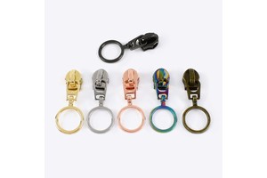 Deepeel ZT178 5# Garment Sewing Accessories Nylon Zipper Puller Down Jacket Pocket Bag Zip Repair Kits Zipper Slider