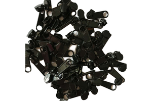 For YKK No. 3 Large Nylon Zipper with Lockless Puller Fast Supply of Metal Material Zipper Sliders in Stock