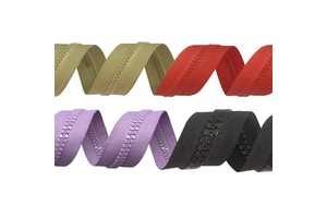 Slider Resin, Zipper Puller Printed Zipper Tape for Plastic Zipper