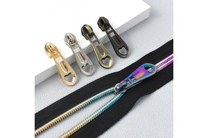 Deepeel ZT169 5# Sewing Accessories Zipper Slider for Nylon Zip Tape Coil Zippers Puller Head Bag Clothes Zips Repair Kits