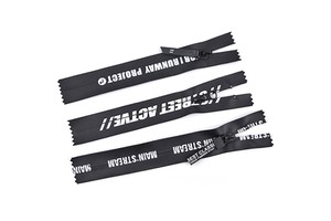 Printing Logo Multi-use Waterproof Zippers Customer Size and Length and Leakproof Zippers for Water Sports