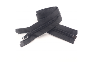 KY Open-End Nylon Zipper School Uniform Sports Zipper Fine Teeth Black No. 5 Plastic Nylon Zipper