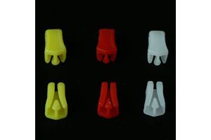 New Arrival PVC Affordable Custom Colorful PE Cosmetic Bag Zip Lock Waterproof Plastic Zipper Slider Header for Packing Bags