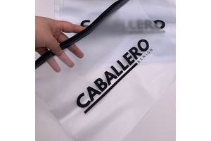 Customizable Frosted Ziplock Plastic Packaging Bag EVA Side Gusset Pouch for Clothing Reusable with Brand Logo for Socks